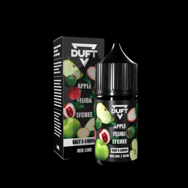 Жидкость DUFT MIX LINE, Salt (20), APPLE, FEIJOA, LYCHEE (Яблоко, фейхоа, личи), 30 ml