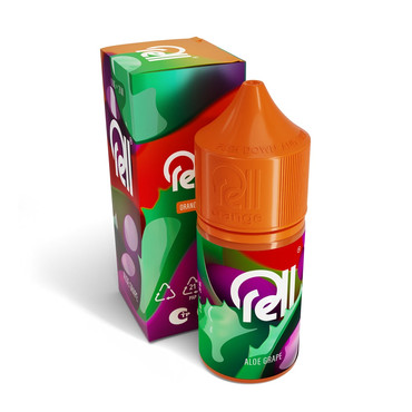 Безникотиновая жидкость для ЭСДН RELL ORANGE Aloe grape (28мл, 0мг/см3)