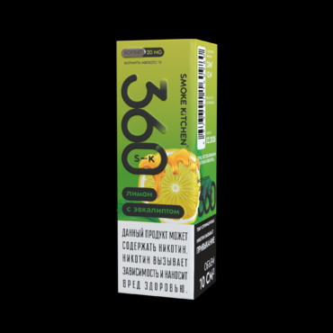 Жидкость «Смок Китчен СК-360» Лимон с эвкалиптом ( 10 см?, 20 мг/см? )