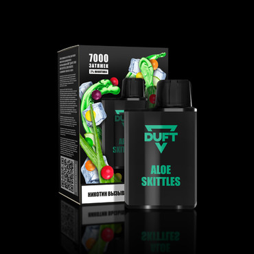 DUFT 7000 Aloe Skittles - Электронный персональный испаритель