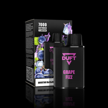 DUFT 7000 Grape Fizz - Электронный персональный испаритель