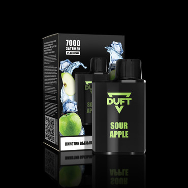 DUFT 7000 Sour Apple - Электронный персональный испаритель