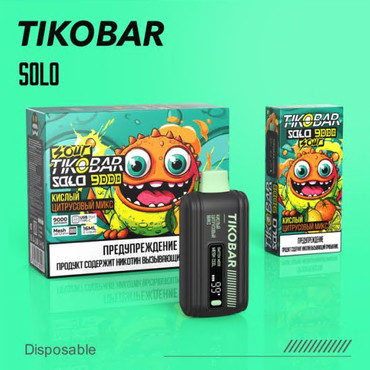 Tikobar SOLO 9000 Кислый Цитрусовый Микс - ЭСДН