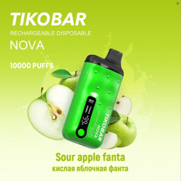 Tikobar Nova 10000 Кислая яблочная содовая - ЭСДН