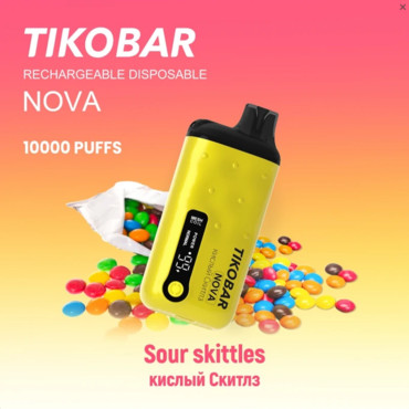 Tikobar Nova 10000 Кислые конфеты - ЭСДН