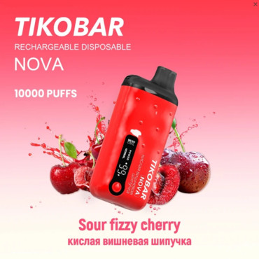 Tikobar Nova 10000 Кислая вишневая шипучка - ЭСДН