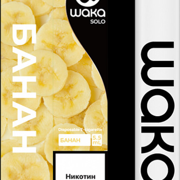 WAKA SOLO Banana Freeze (Банан) 1800 Одн.эл.исп. T&T