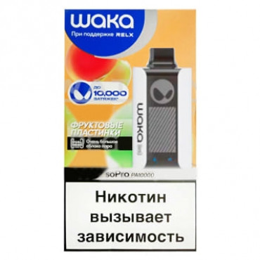 WAKA SoPro Cherry Fruity-Chews (Фруктовые-Пластинки) 10000 Одн.эл.исп. T&T