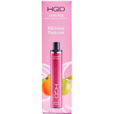 HQD Cuvie PLUS+ Яблоко-Персик/Apple peach