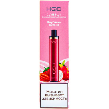 HQD Cuvie PLUS+ Клубника-Питайя/Strawberry-Dragon fruit