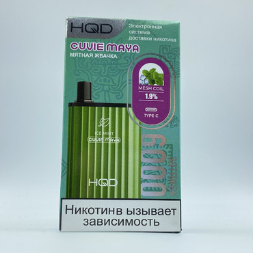 HQD CUVIE Maya 6000 - Мятная Жвачка / Ice Mint