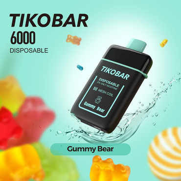 Tikobar 6000 Мармеладные Мишки (Gummy Bear)