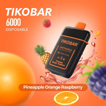 Tikobar 6000 Ананас Апельсин Малина (Pineapple Orange Raspberry)