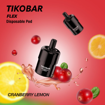 Картридж Tikobar Flex (2500) Cranberry Lemon/ Клюква Лимон