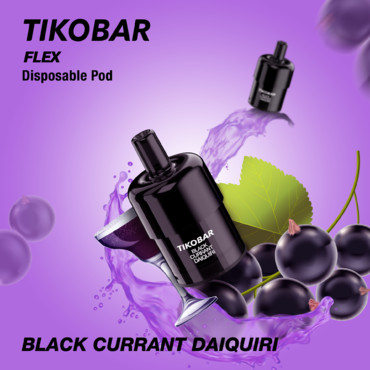 Картридж Tikobar Flex (2500) Blackcurrant Daiquri/ Дайкири Черная смородина