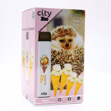 City ZOO 700 затяжек Еж - Мороженое
