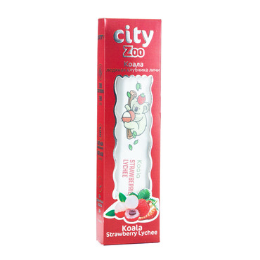 City ZOO 700 затяжек Коала - Ледяная клубника манго