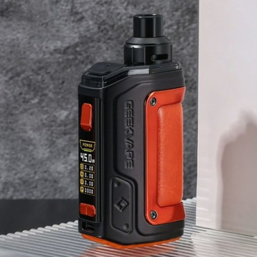 Aegis Hero 2 Kit 45W, 1400 mah - Black Orange/Черный оранжевый, POD - система