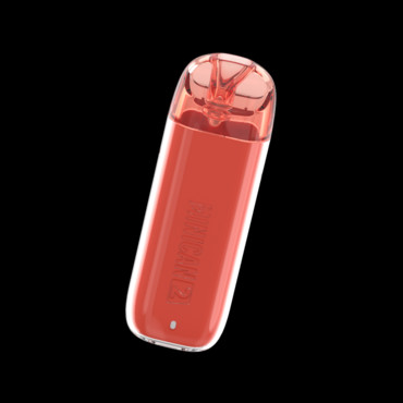 Brusko Minican 2.0, 400 mAh - Красный с красным картриджем, POD - система