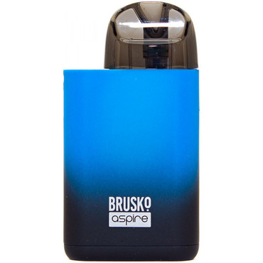 Brusko Minican Plus 850 mAh - Черно - синий градиент, POD - система