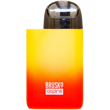 Brusko Minican Plus 850 mAh - Красно - желтый градиент, POD - система