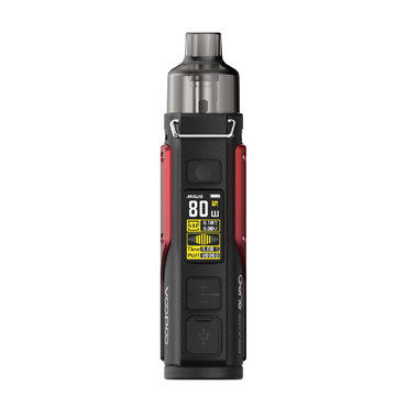 VooPoo Argus PRO Kit 3000 mAh - Litchi Leather & Red / Красный