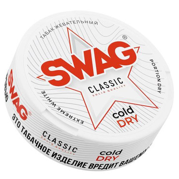 SWAG Колд Драй STRONG (Cold Dry) - Жевательный Табак