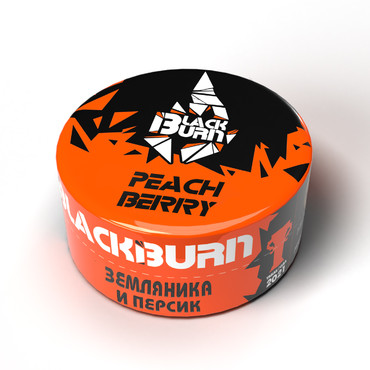 BlackBurn Peachberry (Земляника-Персик), 25 гр. - Табак для кальяна