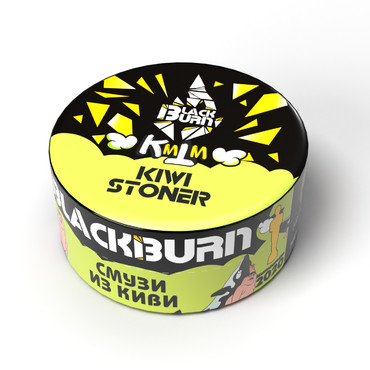 BlackBurn KiwiStoner (Киви Смузи), 25 гр. - Табак для кальяна