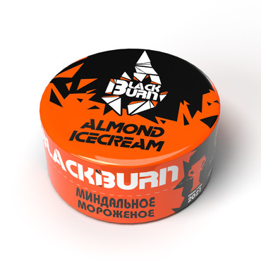 BlackBurn Almond Icecream (Миндальное мороженое), 25 гр. - Табак для кальяна