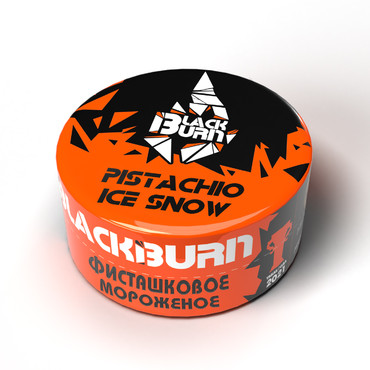 BlackBurn Pistachio Ice Snow (Фисташковое Мороженое), 25 гр. - Табак для кальяна