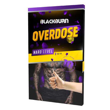 BlackBurn Overdose - Overdose, 100 гр. - Табак для кальяна