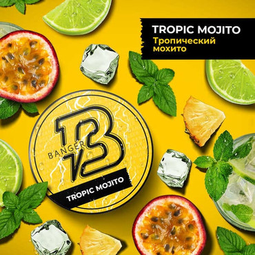Banger Tropic Mojito (Тропический Мохито) 25 гр. - Табак для кальяна