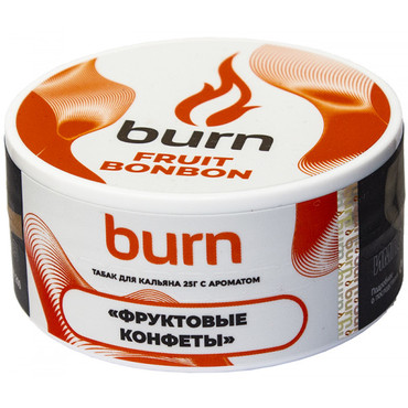 Burn Fruit Bonbon (Фруктовые конфеты), 25 гр.  - Табак для кальяна