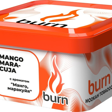 Burn Mango Maracuja (Манго, маракуйя), 200 гр. - Табак для кальяна