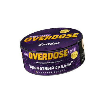 Overdose Sandal (Ароматный сандал), 25 гр. - Табак для кальяна