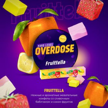 Overdose Fruttella (Фруктовая конфета), 100 гр. - Табак для кальяна