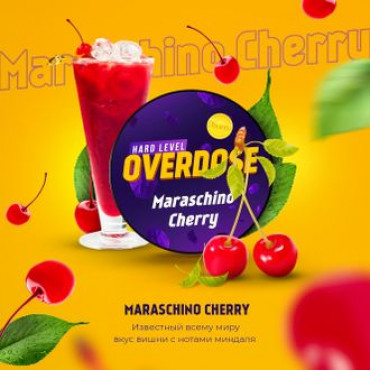 Overdose Maraschino Cherry (Коктейльная вишня),100 гр. - Табак для кальяна