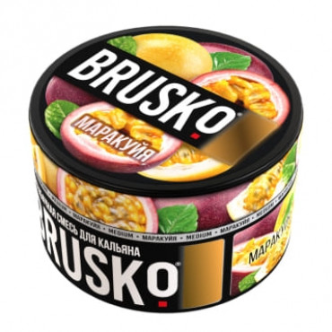 Brusko 50 гр Medium Маракуйя - бестабачная смесь для кальяна