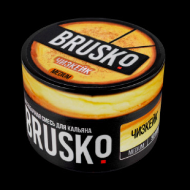 Brusko 50 гр Medium Чизкейк - бестабачная смесь для кальяна