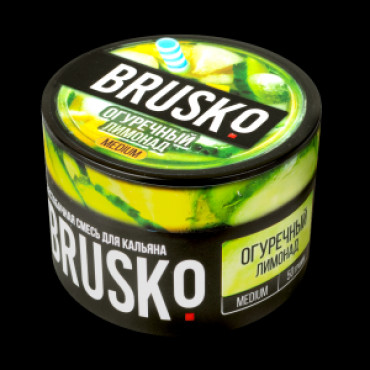 Brusko 50 гр Medium Огуречный лимонад - бестабачная смесь для кальяна