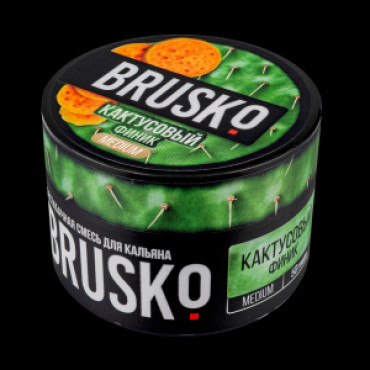 Brusko 50 гр Medium Кактусовый финик - бестабачная смесь для кальяна