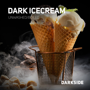 Darkside Dark Ice cream (Шоколадное мороженое), 30 г - табак для кальяна