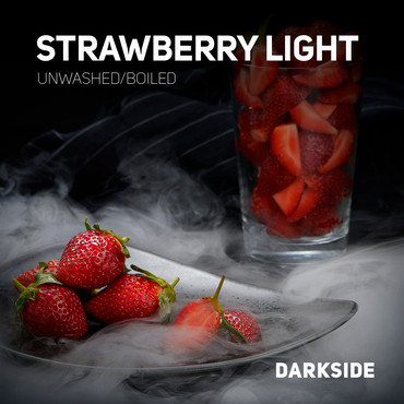 Darkside Strawberry light (клубника), 100 гр - табак для кальяна