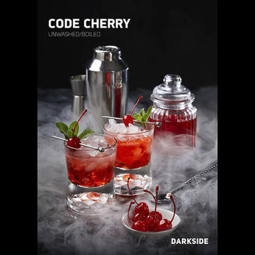 Darkside Code cherry (Спелая вишня), 100 г - табак для кальяна