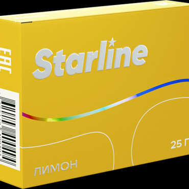 Starline Лимон, 25 г - Табак для кальяна