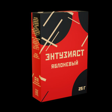 Энтузиаст - Яблоневый (с ароматом яблока) 25г - табак для кальяна