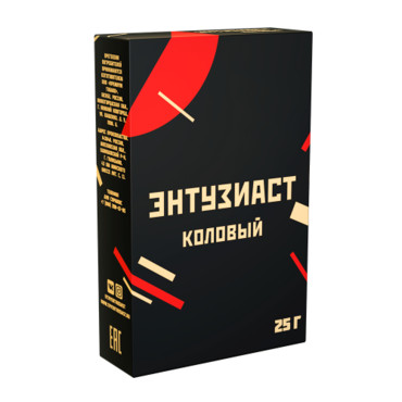 Энтузиаст - Коловый (с ароматом колы) 25г - табак для кальяна