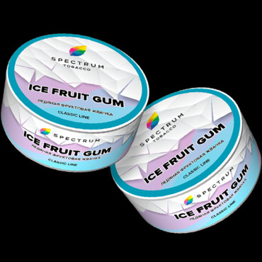 Spectrum Classic Line 25гр Ice Fruit Gum / Ледяная фруктовая жвачка - Табак для кальяна