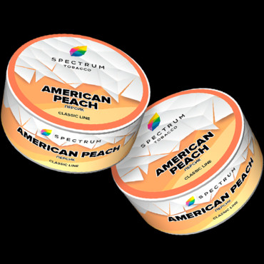 Spectrum Classic Line 25гр American Peach / Персик - Табак для кальяна